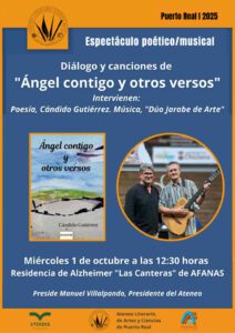 Cartel Espectáculo poético 2025